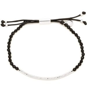 Gorjana black onyx adjustable bracelet